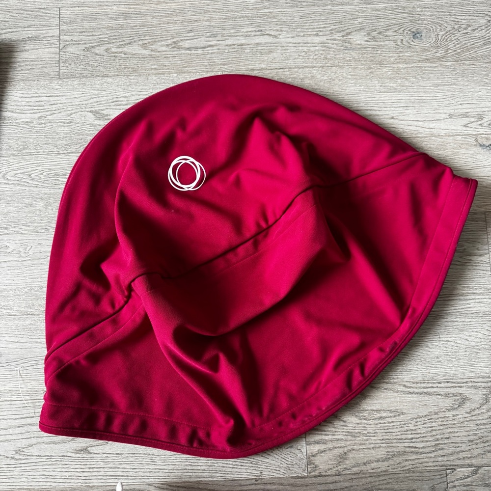 Ruby Red Donkey2 Extended Sun Canopy Bugaboo Donkey Double Side by Side Stroller